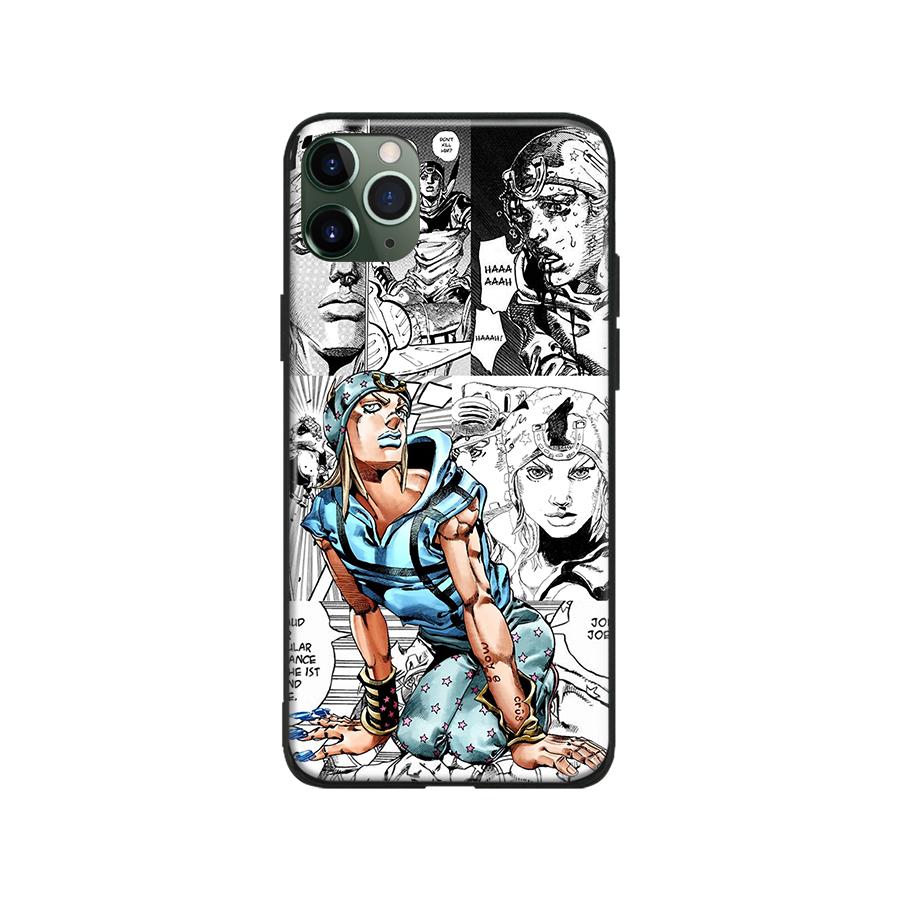 Мягкий силиконовый чехол для телефона JoJo's Bizarre Adventure с персонажем для iPhone 6s 7 8 Plus X XR XS 11 12 13 mini Pro Max