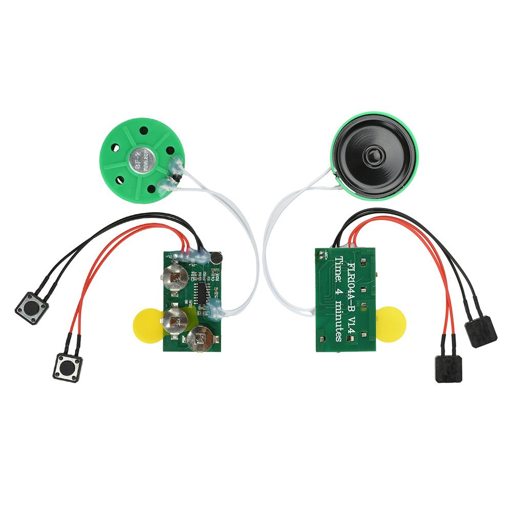 DIY Greeting Card Chip 120-Second/240-Second Voice Recording Module Toy Recorder Mechanism Button Playback
