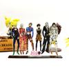 JOJO JoJo's Bizarre Adventure Golden Wind Group Family Acrylic Stand Standee Toy Figure