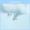 Yixuan Diamond Sparkling Origami Crane Ear Threader Popular Chain Design Element
