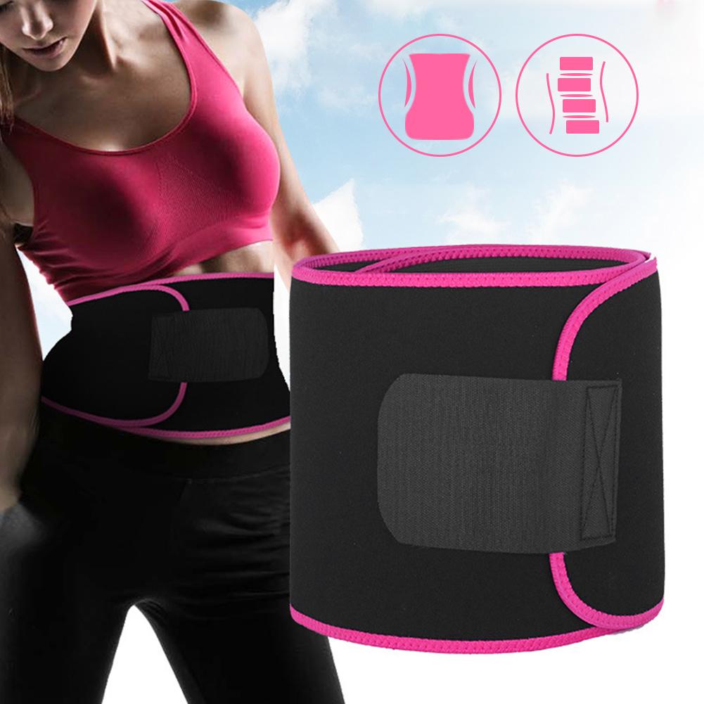Fitness Slimming Waist Shaper Body Support Waist Trainer Adjustable Waist Belt for SportL: