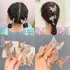 "2022 Trendy Butterfly Hairpin for Women with Side Bangs & Forehead Styling"