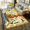 Ковер с египетской мифологией, фараоном иероглифами, ковер для дома, гостиной, спальни, дивана, коврик для декора, коврик, нескользящий напольный коврик