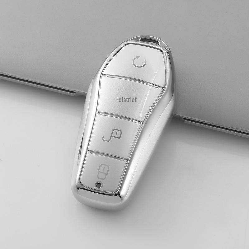 Теперь доступны новые модели чехлов для автомобильных ключей Volkswagen, BYD, Changan, Geely и Baojun в цвете Quicksand Silver.