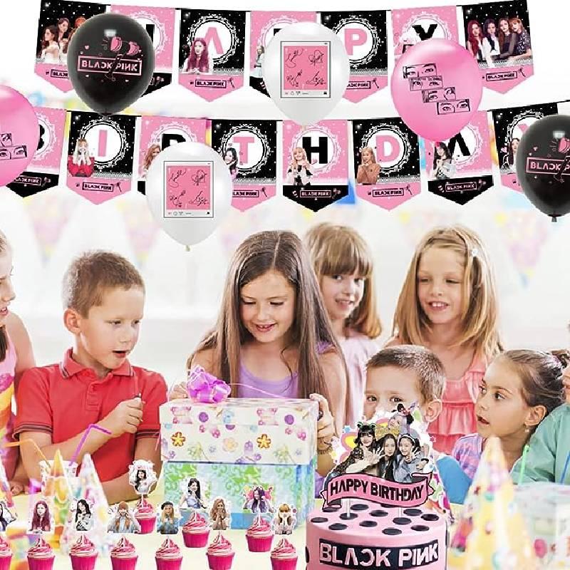 Украшения для дня рождения в стиле знаменитостей, Звездный вымпел, Вставка для торта, Оформление сцены