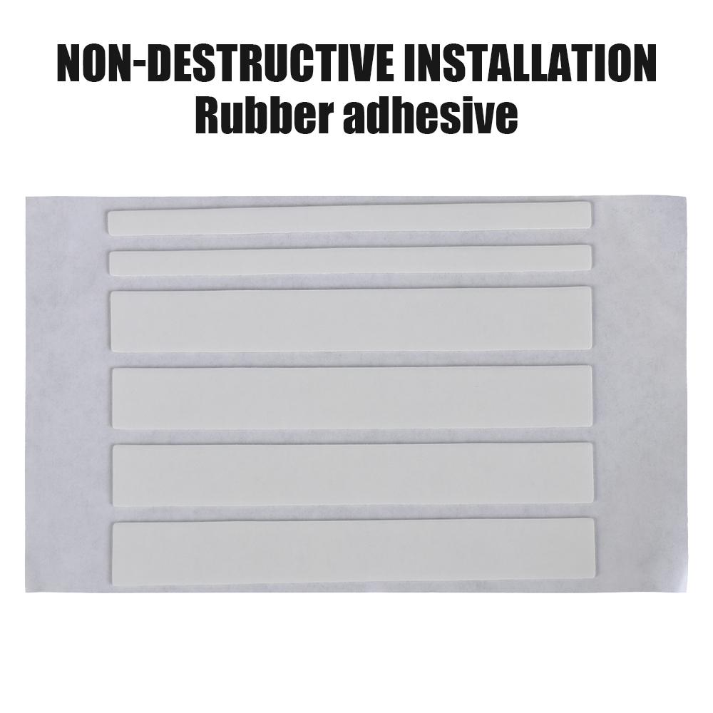 For VOLKSWAGEN VW Non-destructive Gloss Black Front Grill Badge Rear Trunk Lid Emblem Logo For Volkswagen VW Golf 7 7.5 8 2014-2