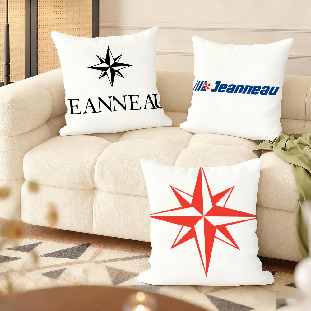 J-Jeanneau Cushion Cover Soft Short Plush Pillow Cover Smooth Cozy Texture Aesthetic Cushion Case Home Decor
