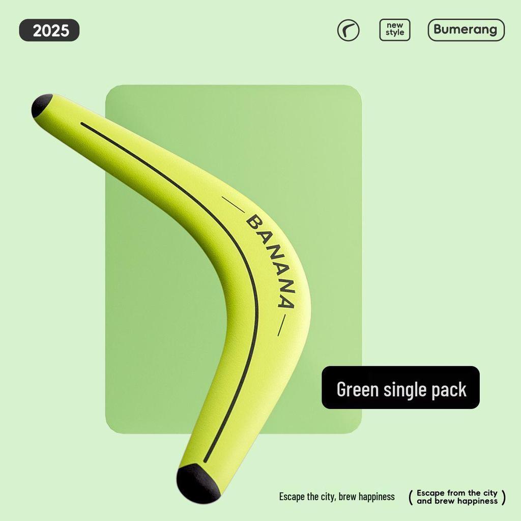 Popular EVA Foam Three-Leaf Safety Boomerang Toy for Boys