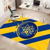 Football club logo Printed Absorbent Washable Carpet, Non-Slip Bathroom Mats, Kitchen Rugs, Yoga Mat,Living Room Entrance, Camping Picnic Rugs