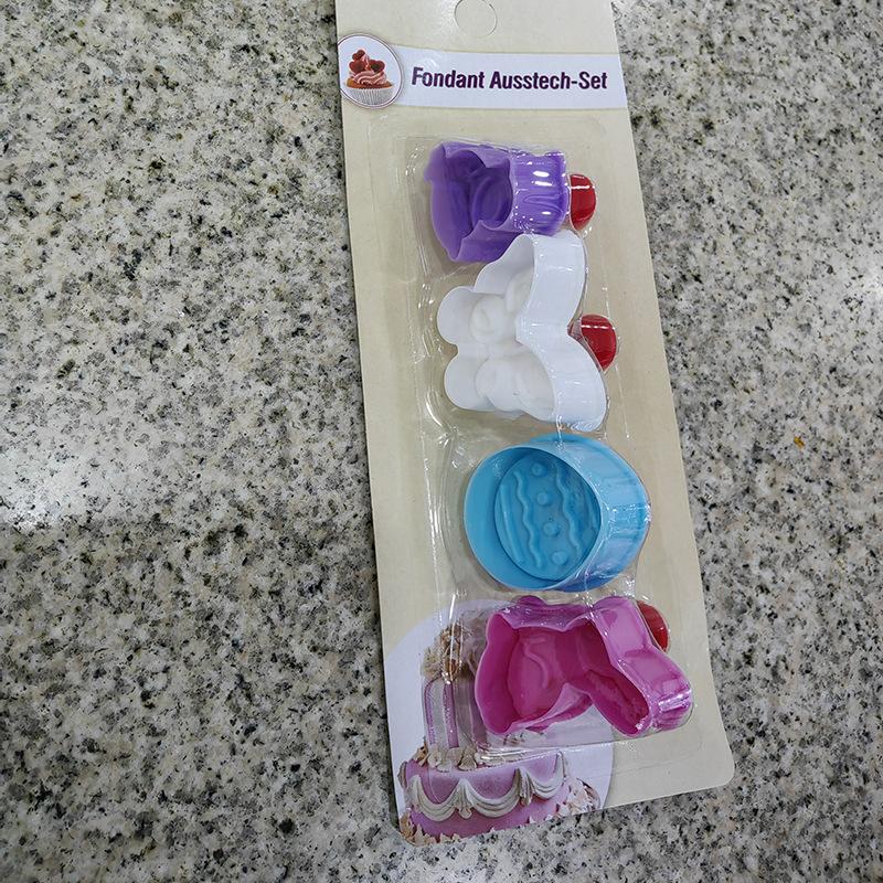 Весенние формы для печенья с животными, пресс-тип, инструменты для выпечки, формы для торта «сделай сам»