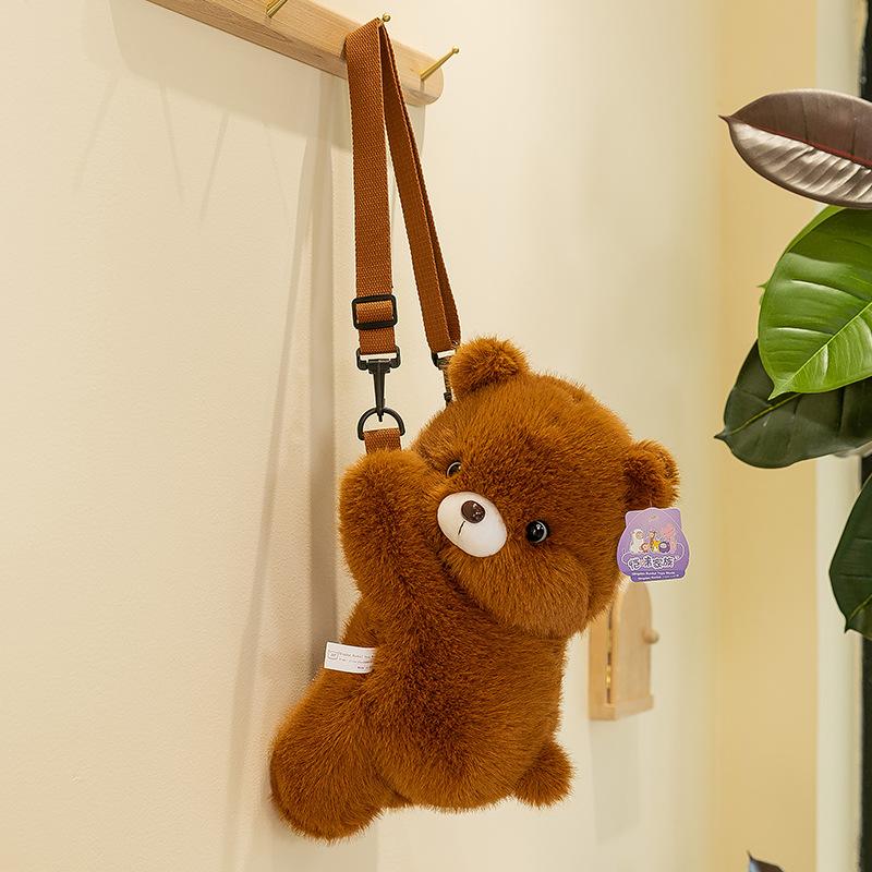 Новый животный тренд школьный рюкзак детская плюшевая сумка-мессенджер кукла хаски для выхода в свет и путешествий