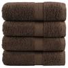 VidaXL Superior Quality Guest Towels 4 Pcs, Bath Sheets, Hand Towels, Face Towel Bathroom, 137231
