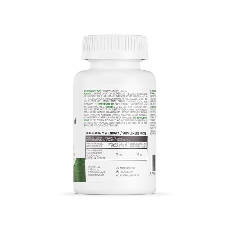 OstroVit Гиалуроновая кислота, 90 таблеток