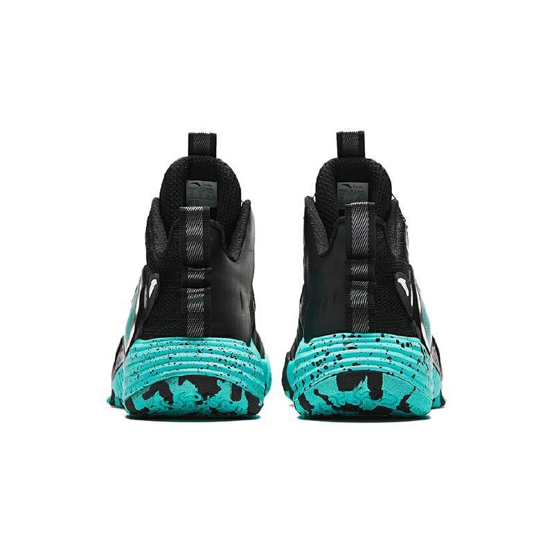 Anta Удобные универсальные амортизирующие низкие детские баскетбольные кроссовки детские кроссовки зеленые 312341120-4