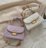 Ladies' handbag popular Korean fashion chain crossbody, internet celebrity handbag, small square bag