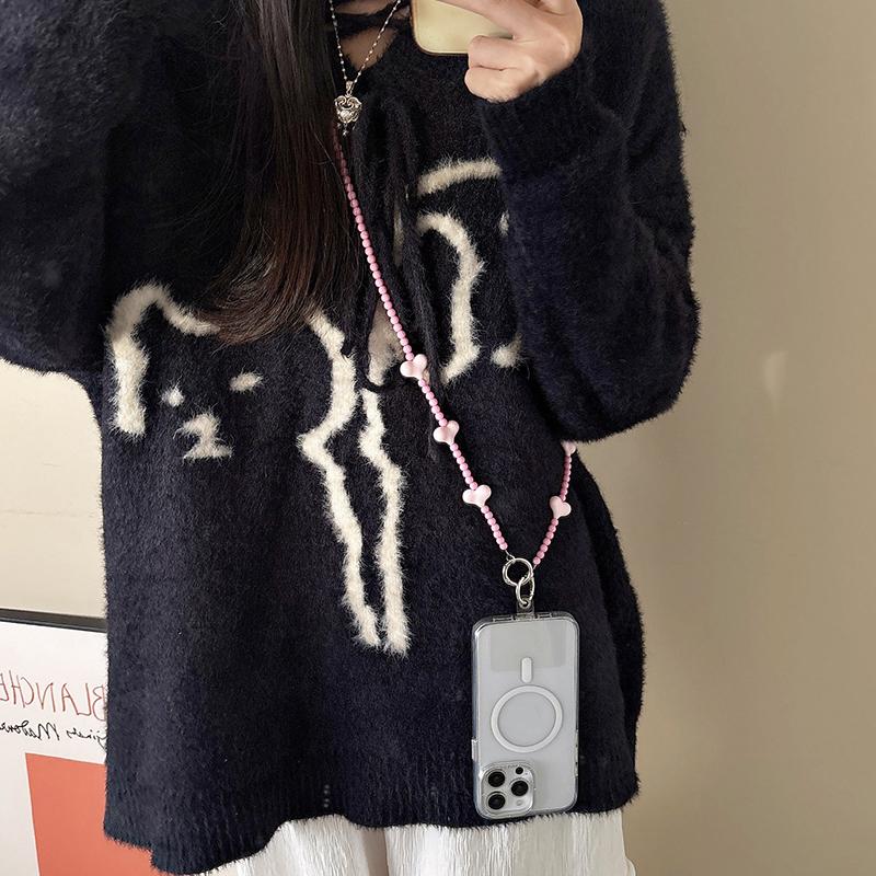 Длинная цепочка для телефона через плечо, подвеска для iPhone, Samsung, Huawei, Xiaomi, ремешок для смартфона, веревка, сумка, украшение, брелоки