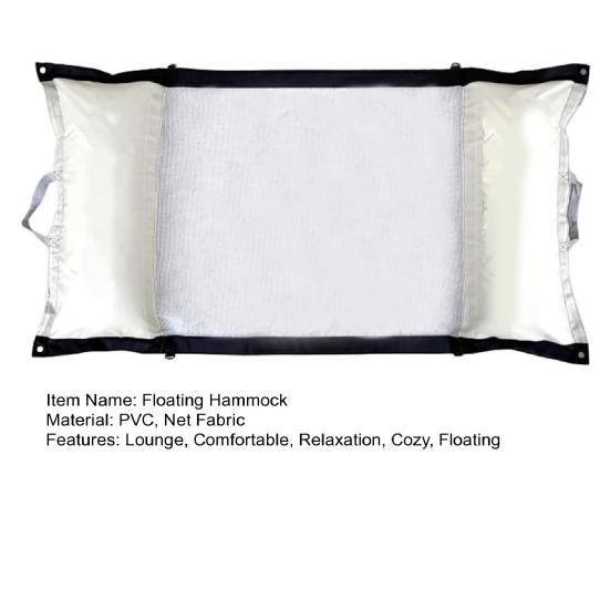 2-в-1 Плавучий гамак и пляжная сумка 4 в 1 Многоцелевые надувные складные плавучие средства для бассейна Водный гамак Шезлонг для плавания Лето