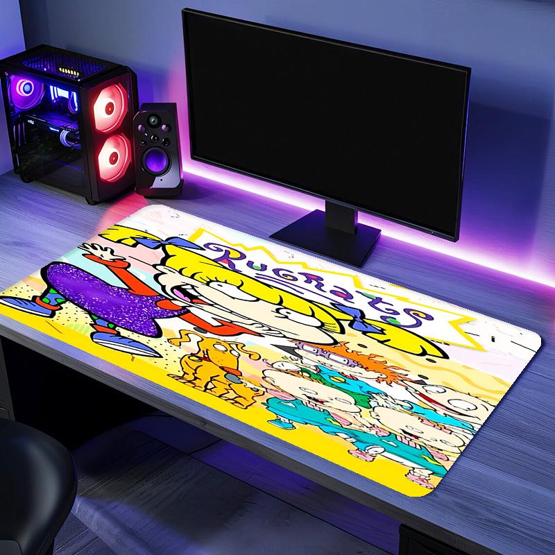 Rugrats Mouse Pad - Non-Slip Rubber Base, Smooth Surface for Work,Gaming,Office,And Home Use, Desk Mouse Pad