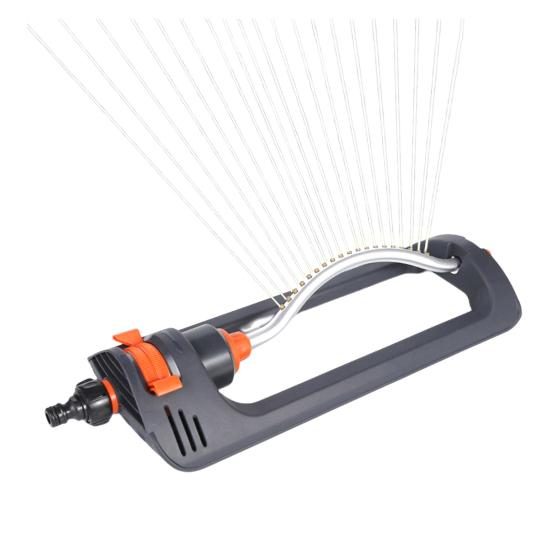 Спринклер Садовый шланговый спринклер Регулируемый диапазон полива 19 отверстий Дизайн Универсальный простой в подключении автоматический разбрызгиватель воды