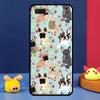 Милый французский бульдог Для Oppo A54 A57 S A78 A58 A98 A5 A9 A91 A15 A16 A17 A52 A72 A76 A96 A74 A94 A77 Чехол для телефона