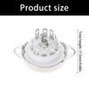 9 Pin Tube Socket For Point To Point Wiring with Gold Tins Plate Contacts GZC9-C-1 Replacement for Music Lover Amplifiers