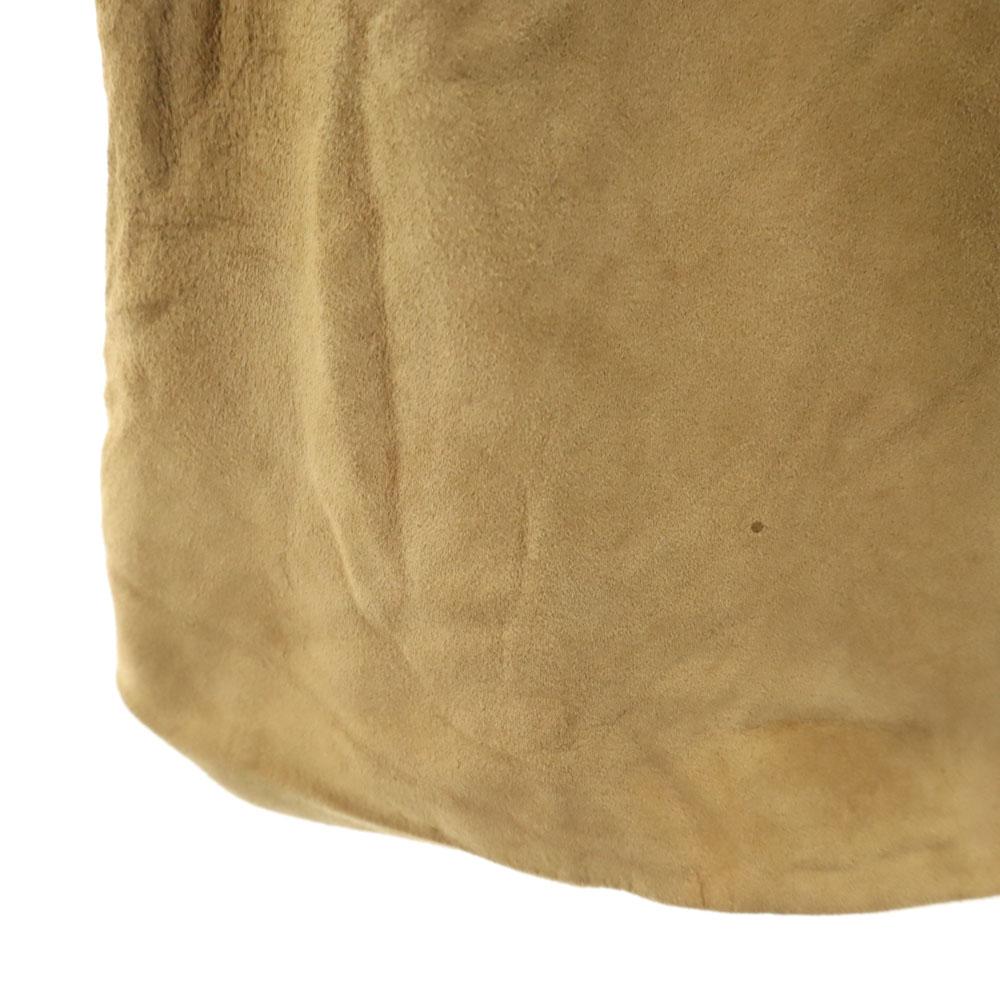 S Max Mara Юбка миди из замшевой кожи 36 Бежево-коричневый Женская Б/У