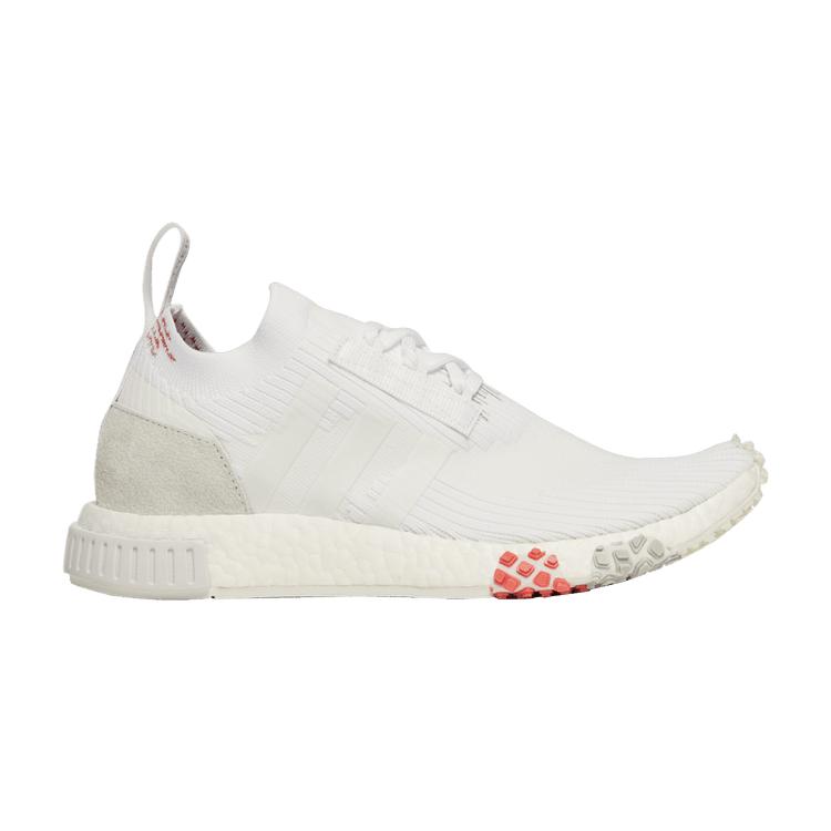 Women's Sneakers adidas NMD Racer Cloud White (Women's) Cloud White/Cloud White/Trace Scarlet