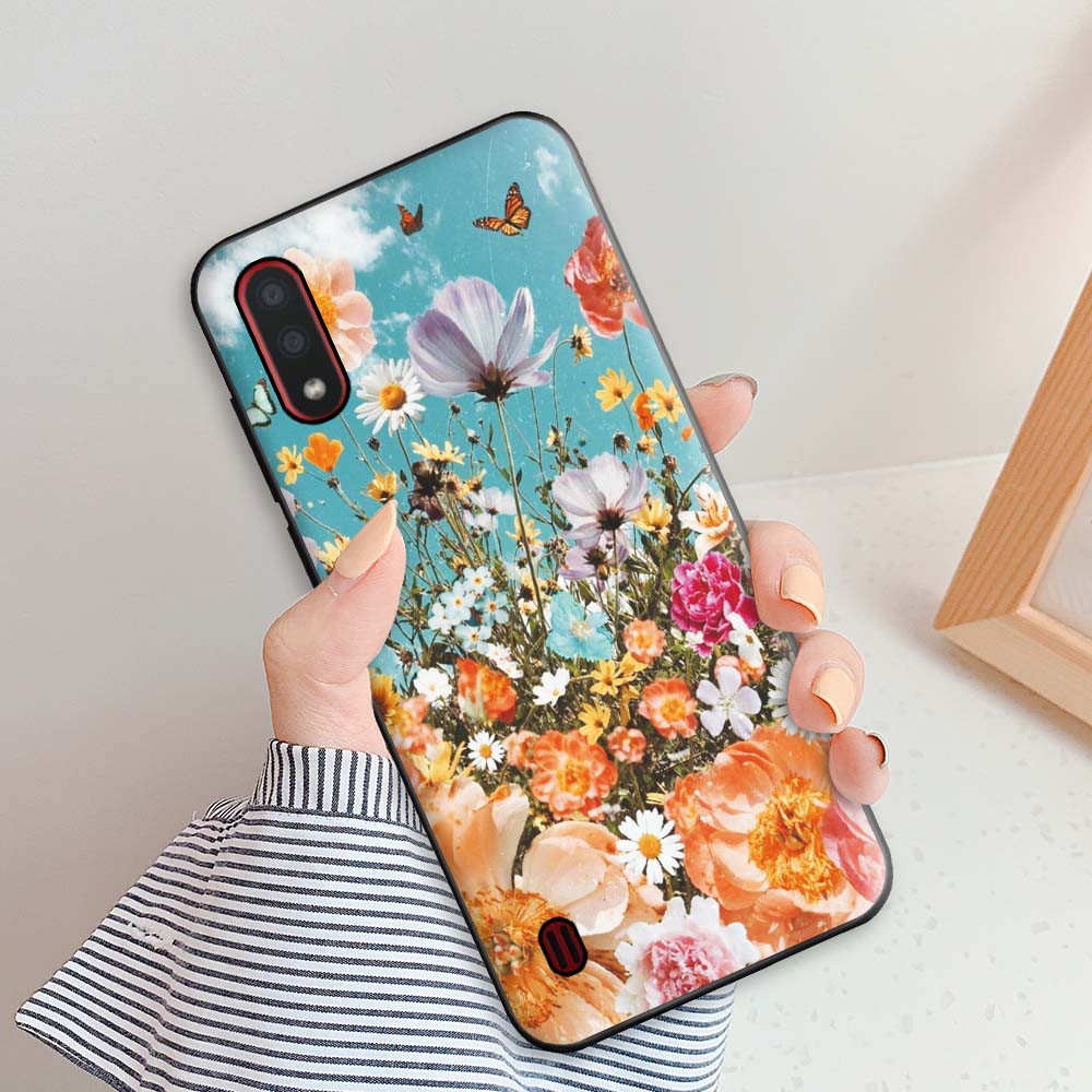 Case For Samsung Galaxy A01 Case A01 Bumper 5.7inch Soft Silicon Back Cover Phone Case For Samsung A01 GalaxyA01 A 01 A015 Coque