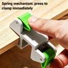 Cabinet Trim Positioning Tool 5Pcs Woodworking Filler Board Installation Clamp, Scribe Clamps Set for Panels, Fast Repeatable Alignment Jig Clamp