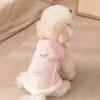 Soft Fleece Dog Vest In Pastel Colors Small To Medium Breeds Wear