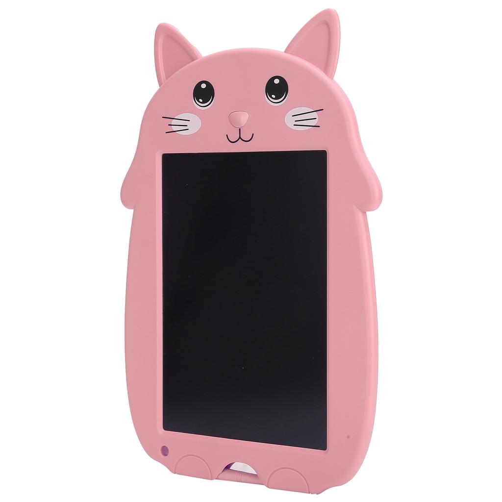9in LCD Writing Tablet Cartoon Cat Digital Drawing Board with AntiErasing Lock for Children(Blue )