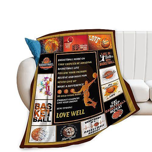 Basketball flannel blanket living room bedroom blanket office nap blanket direct supply
