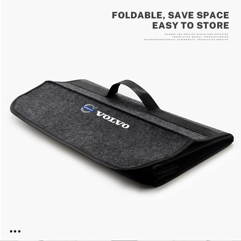 Car Trunk Storage Bag Organizer Sundries Stowing Tidying Box For Volvo V60 V40 C40 XC90 S60 XC60 V50 V70 S90 XC40 S80 T6 V90 S40