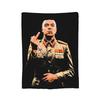 Pipini M-Mbappes Novelty Football  Fleece Throw Blankets Funny  Blankets for Sofa Bedroom Warm Bedroom Quilt,
