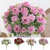 Create a Beautiful Home Decor with Our 7 Heads Silk Rose Flower Arrangement