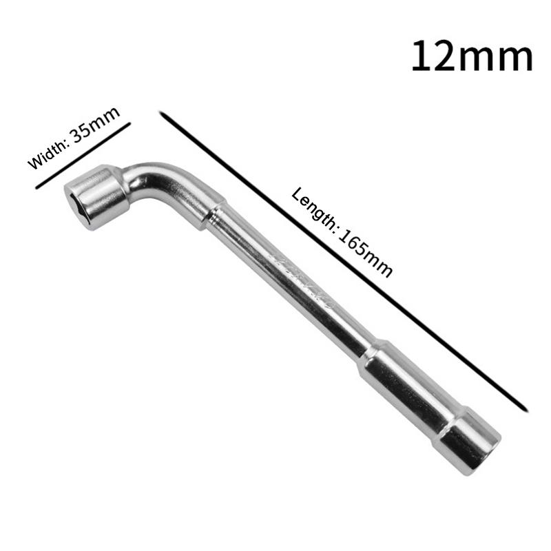 Инструменты для оборудования Зеркальный перфорированный Г-образный торцевой ключ с 7-образной фрезерной головкой Ручной трубный ключ