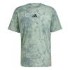 Power Graphic Comfortable Versatile Simple Fashion Short Sleeve T-Shirt Men Tops Green JP3343