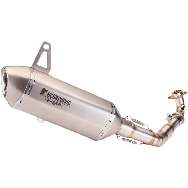 Комплект для модификации выхлопной системы Vespa GTS300 – Передняя труба и полная секция