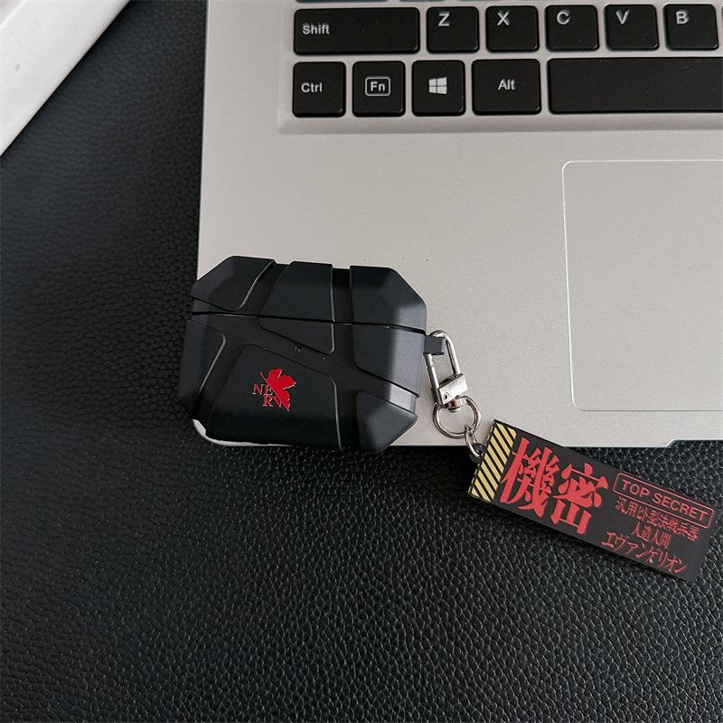 Чехол EVANGELION EVA для Airpods 4 Pro 2 3 Аксессуары для наушников Bluetooth-гарнитура Силиконовая оболочка для Apple Air Pod 3/2/1