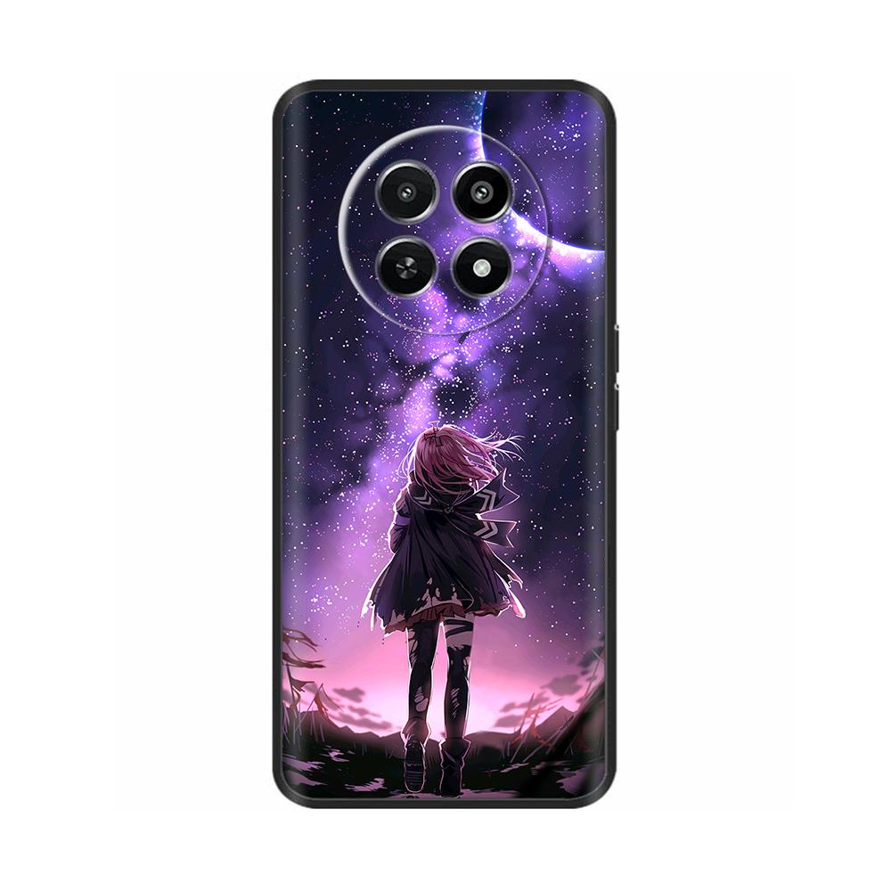 Крутой чехол-череп для Realme 12 5G Funda Мягкая силиконовая задняя крышка Мультяшные противоударные чехлы для Oppo Realme 12X realme12 Сумки Чехол