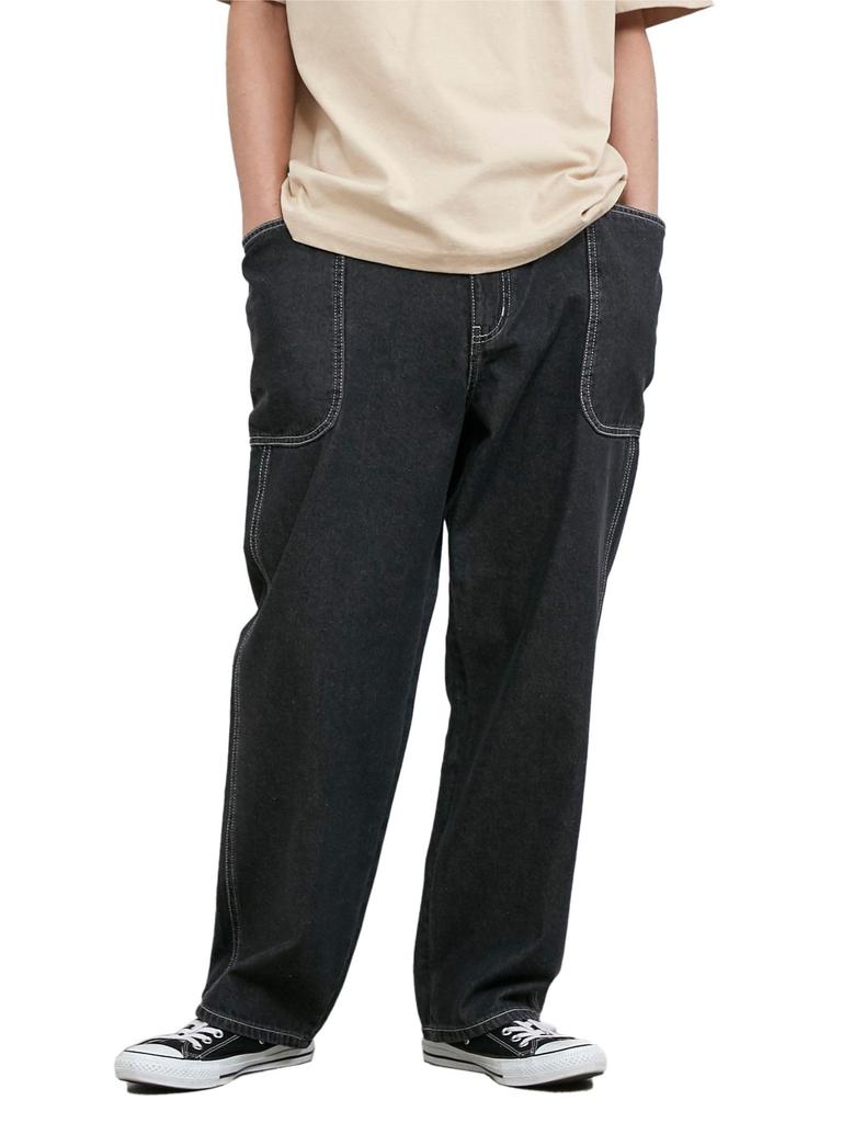 Cohen C.DENIMS Джинсы с боковыми карманами 75406030380 1970 ТЕМНО-СЕРЫЙ(19) L