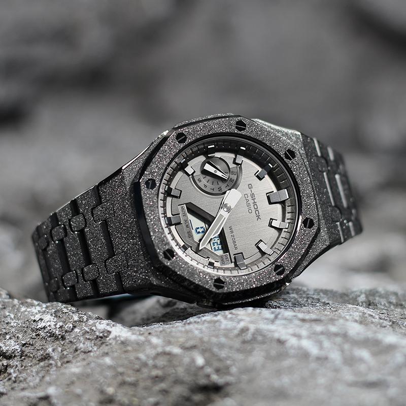 Casio Унисекс Полностью Металлические Часы Серии GM-2100MF-5(Watch4--)