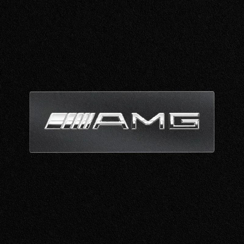 Наклейки-значки на подголовники передних сидений автомобиля, наклейки на боковые окна автомобиля для Mercedes Benz AMG W204 W205 W212 W213 W177 W176 W117 X253 W247