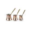 Copper 3-Piece Coffee Pot Set