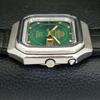 Б/у ЯПОНИЯ ORIENT AUTOMATIC 46941 МУЖСКИЕ ЧАСЫ С ЦИФЕРБЛАТОМ ЗЕЛЕНОГО ЦВЕТА DAY&DATE a432873-2 R113-a432873