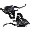For Bike Compatible ST-EF51 3x7 3x8 Speed Trigger Shifter with V Brake Lever Set Mountain Bike MTB Handlebar Shifter Black
