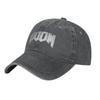 Doom Eternal Mkeau1hfryc-2 Men Women Baseball Caps Denim Caps Hat Classic Outdoor All Seasons Travel Adjustable Fit Snapback Hat