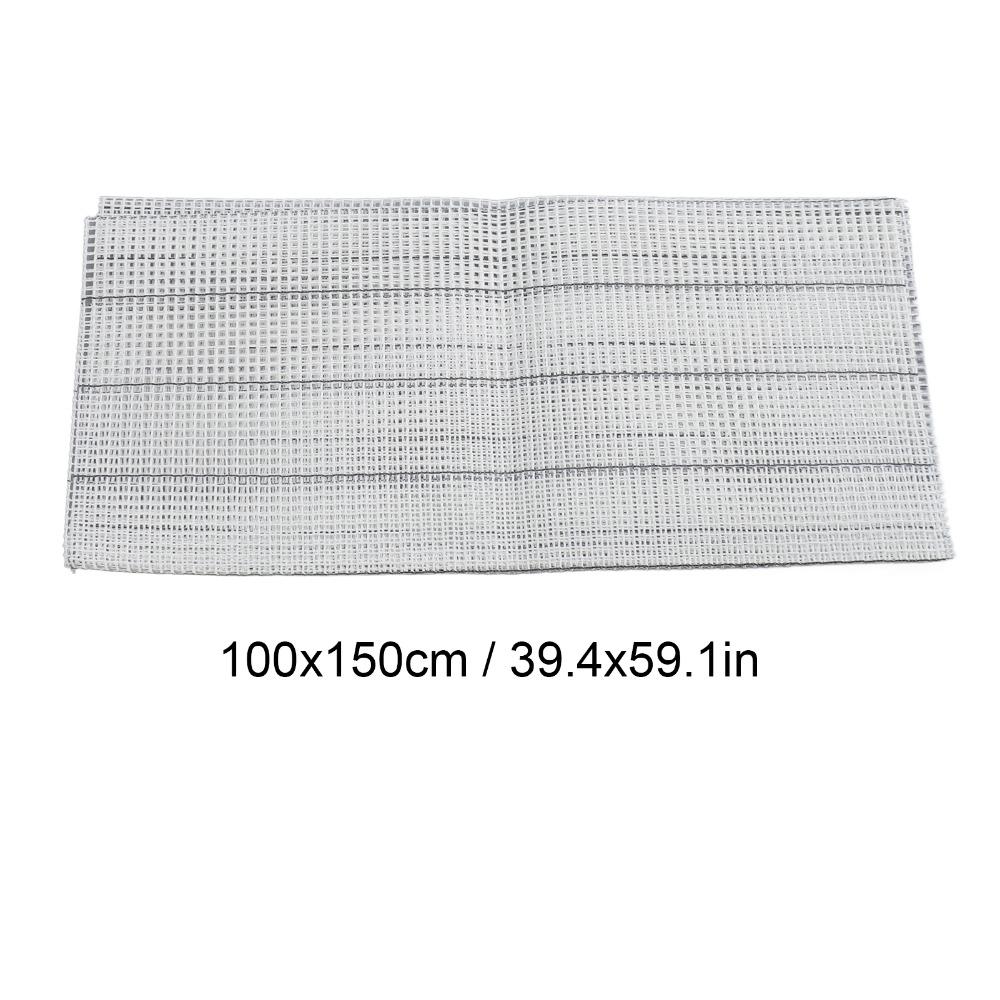 Durable Multipurpose Fabric Latch Hook Canvas Eye Meshes Mesh Canvas Sheets Embroidery Mesh Fabric For Crochet Projects