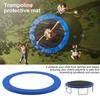 8/10/12FT Trampoline Replacement Safety Pad UV Resistant Waterproof PVC Trampoline Edge Protector Round Spring Cover Trampoline Accessories