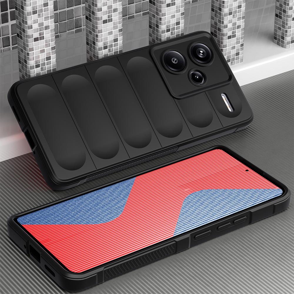 KEYSION Противоударный чехол для Redmi Note 13 Pro 5G 12 Pro + 5G, противоскользящий мягкий силиконовый чехол для телефона Xiaomi POCO X6 Pro X5 Pro 5G